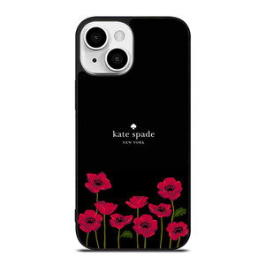KATE SPADE NEW YORK LOGO ROSES iPhone 13 Mini Case Cover