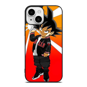KIDS GOKU CHICAGO BULLS NBA iPhone 13 Mini Case Cover