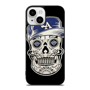 LA LOS ANGELES DODGERS SKULL iPhone 13 Mini Case Cover