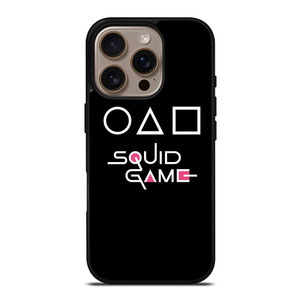 SQUID GAME LOGO iPhone 16 Pro Case Cover SQUID GAME LOGO iPhone 16 Pro Case Cover