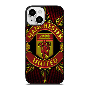 MANCHESTER UNITED LOGO ART iPhone 13 Mini Case Cover