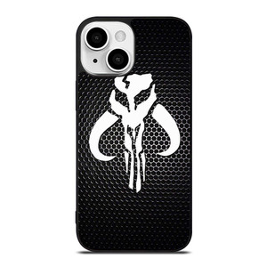 MANDALORIAN METAL CARBON LOGO iPhone 13 Mini Case Cover