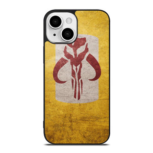 MANDALORIAN YELLOW LOGO iPhone 13 Mini Case Cover