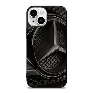 MERCEDES BENZ LOGO BLACK EMBLEM iPhone 13 Mini Case Cover