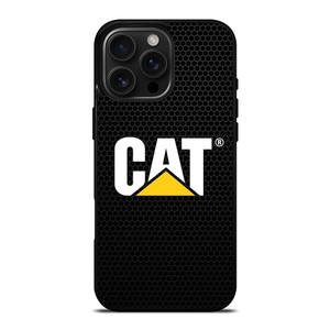 CATERPILLAR CAT LOGO TRACTOR METAL ICON iPhone 16 Pro Max Case Cover