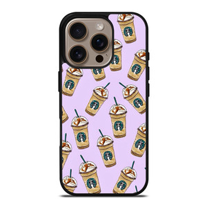 STARBUCKS COFFEE CUP COLLAGE iPhone 16 Pro Case Cover STARBUCKS COFFEE CUP COLLAGE iPhone 16 Pro Case Cover