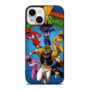 MIGHTY MORPHIN POWER RANGERS CARTOON iPhone 13 Mini Case Cover