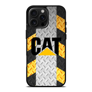 CATERPILLAR CAT PLATE LOGO iPhone 16 Pro Max Case Cover CATERPILLAR CAT PLATE LOGO iPhone 16 Pro Max Case Cover