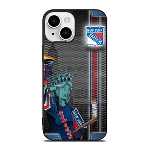 NEW YORK RANGERS NHL LIBERTY STATUE iPhone 13 Mini Case Cover