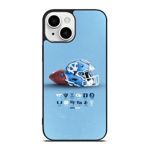 NORTH CAROLINA TAR HEELS LOGO BASKETBALL UNIVERSITY HELMET iPhone 13 Mini Case Cover