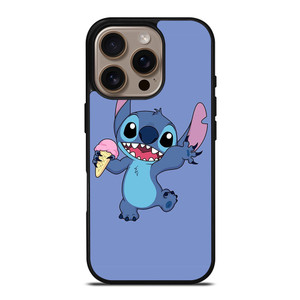 STITCH DISNEY CARTOON ICE CREAM iPhone 16 Pro Case Cover STITCH DISNEY CARTOON ICE CREAM iPhone 16 Pro Case Cover