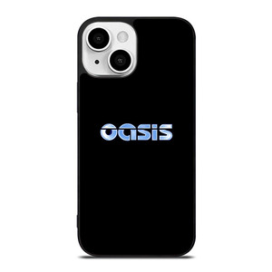 OASIS BAND ROCK LOGO CHROME iPhone 13 Mini Case Cover