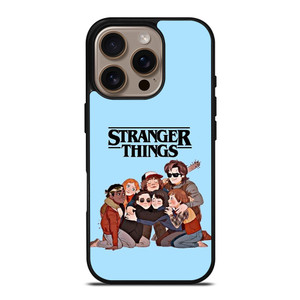 STRANGER THINGS CARTOON CHARACTERS iPhone 16 Pro Case Cover