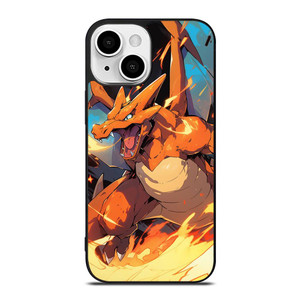 POKEMON CHARIZAR POCKET MONSTERS ART iPhone 13 Mini Case Cover