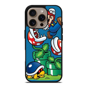 SUPER MARIO BROSS MARIO NINTENDO GAMES iPhone 16 Pro Case Cover