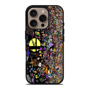 SUPER SMASH BROS ALL CHARACTER iPhone 16 Pro Case Cover SUPER SMASH BROS ALL CHARACTER iPhone 16 Pro Case Cover
