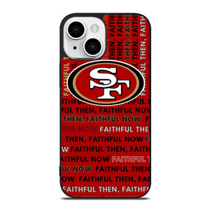 SAN FRANCISCO 49ERS LOGO FOOTBALL TEAM FAITHFUL NOW iPhone 13 Mini Case Cover