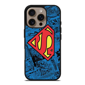 SUPERMAN DC COMIC LOGO iPhone 16 Pro Case Cover
