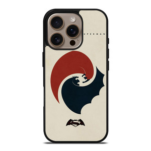 SUPERMAN VS BATMAN YIN YANG iPhone 16 Pro Case Cover SUPERMAN VS BATMAN YIN YANG iPhone 16 Pro Case Cover