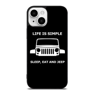 SLEEP EAT AND JEEP iPhone 13 Mini Case Cover