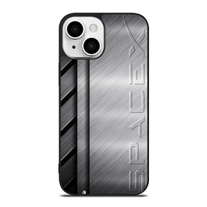 SPACE X LOGO METAL PLATE iPhone 13 Mini Case Cover