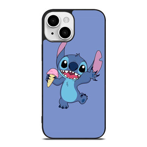 STITCH DISNEY CARTOON ICE CREAM iPhone 13 Mini Case Cover