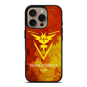 TEAM INSTINCT POKEMON GO iPhone 16 Pro Case Cover TEAM INSTINCT POKEMON GO iPhone 16 Pro Case Cover