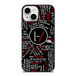 TWENTY ONE PILOTS LYRICS iPhone 13 Mini Case Cover