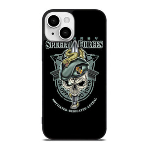 US ARMY SPECIAL FORCES LOGO SKULL iPhone 13 Mini Case Cover
