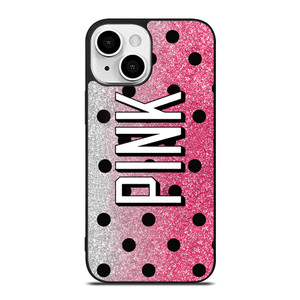 VICTORIA'S SECRET PINK LOGO SPARKLE iPhone 13 Mini Case Cover