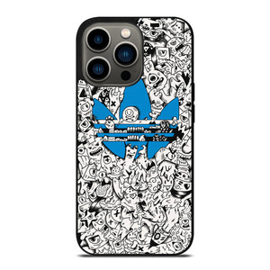 ADIDAS DOODLE DESIGN iPhone 13 Pro Case Cover