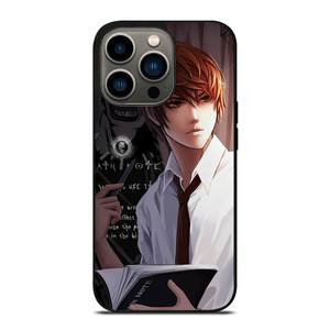 ANIME DEATH NOTE LIGHT YAGAMI AND RYUK iPhone 13 Pro Case Cover