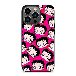 BETTY BOOP FACE COLLAGE iPhone 13 Pro Case Cover