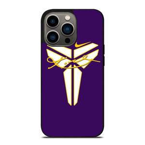 BLACK MAMBA LOGO KOBE BRYANT SIGNATURE iPhone 13 Pro Case Cover