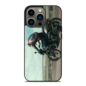 CAPTAIN AMERICA AVENGERS RIDING iPhone 13 Pro Case Cover