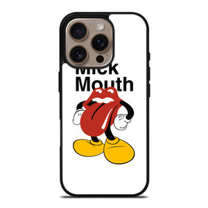 THE ROLLING STONES MICK MOUTH iPhone 16 Pro Case Cover THE ROLLING STONES MICK MOUTH iPhone 16 Pro Case Cover