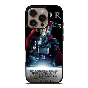 THOR MARVEL iPhone 16 Pro Case Cover THOR MARVEL iPhone 16 Pro Case Cover