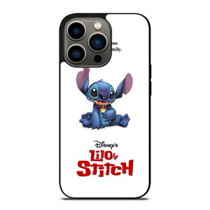 DISNEY LILO AND STITCH WHITE iPhone 13 Pro Case Cover