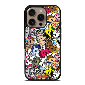 TOKIDOKI UNICORN COLLAGE iPhone 16 Pro Case Cover