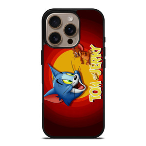 TOM AND JERRY Logo iPhone 16 Pro Case Cover TOM AND JERRY Logo iPhone 16 Pro Case Cover
