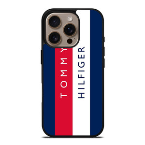 TOMMY HILFIGER VERTICAL LOGO iPhone 16 Pro Case Cover TOMMY HILFIGER VERTICAL LOGO iPhone 16 Pro Case Cover