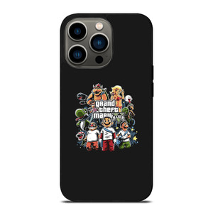 GRAND THEFT AUTO V MARIO BROSS iPhone 13 Pro Case Cover