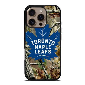 TORONTO MAPLE LEAFS LOGO REAL TREE CAMO iPhone 16 Pro Case Cover