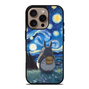 TOTORO MY NEIGHBOR VAN GOGH iPhone 16 Pro Case Cover TOTORO MY NEIGHBOR VAN GOGH iPhone 16 Pro Case Cover