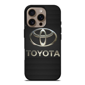 TOYOTA LOGO CAR ICON CARBON iPhone 16 Pro Case Cover TOYOTA LOGO CAR ICON CARBON iPhone 16 Pro Case Cover