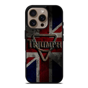 TRIUMPH MOTORCYCLE EMBLEM 2 iPhone 16 Pro Case Cover