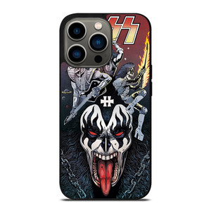 KISS BAND SKULL iPhone 13 Pro Case Cover