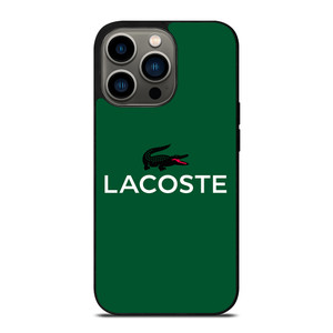 LACOSTE Logo iPhone 13 Pro Case Cover