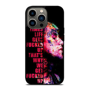 LIL PEEP FUCKED UP iPhone 13 Pro Case Cover
