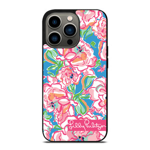 LILLY PULITZER CHARMS iPhone 13 Pro Case Cover